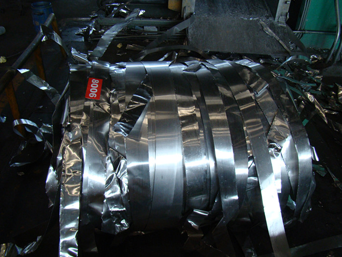aluminium scrap recyle by metal scrap baler